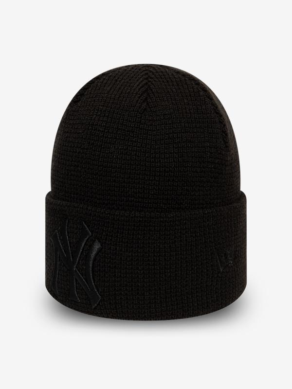 Čepice New Era MLB Wmns league essential cuff knit NEYYANCO Černá