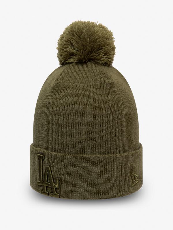 Čepice New Era MLB Wmns league essential bobble knit LOSDOD Zelená