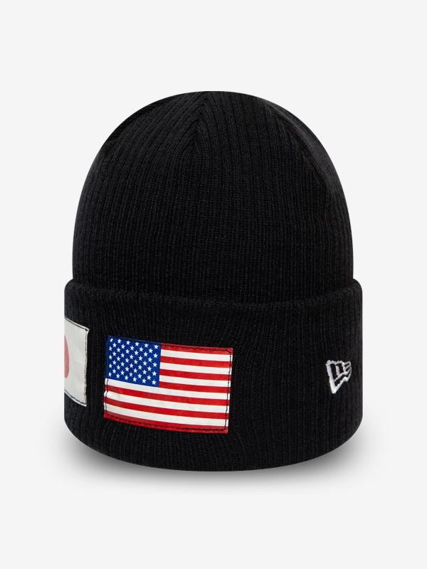 Čepice New Era Flag watch knit Černá