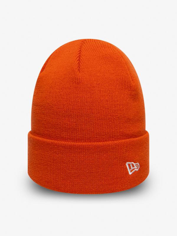 Čepice New Era Essential knit Oranžová