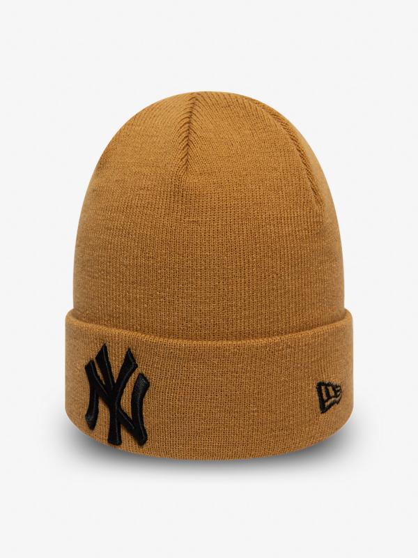 Čepice New Era MLB League essential cuff knit NEYYAN Hnědá