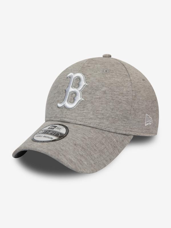 Kšiltovka New Era 3930 MLB Jersey essential BOSRED Šedá