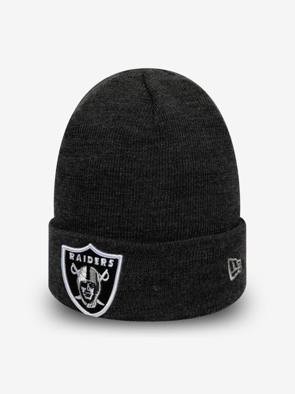 Čepice New Era NFL Heather essential knit OAKRAI Černá