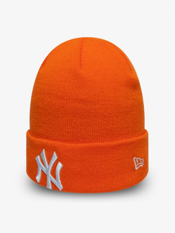 Čepice New Era MLB League essential cuff knit kids NEYYAN Oranžová