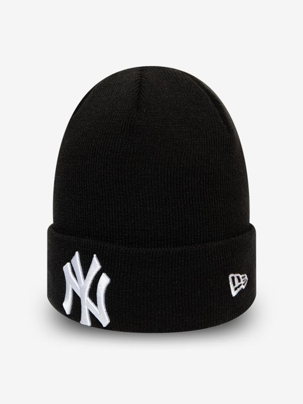 Čepice New Era MLB League essential cuff knit kids NEYYAN Černá