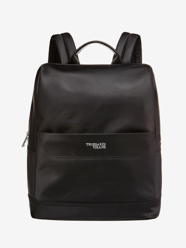 Batoh Trussardi Business City Backpack Md Nylon Černá