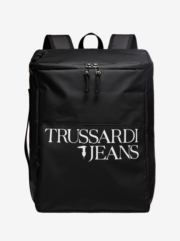 Batoh Trussardi T-Travel Backpack Md Pvc Černá
