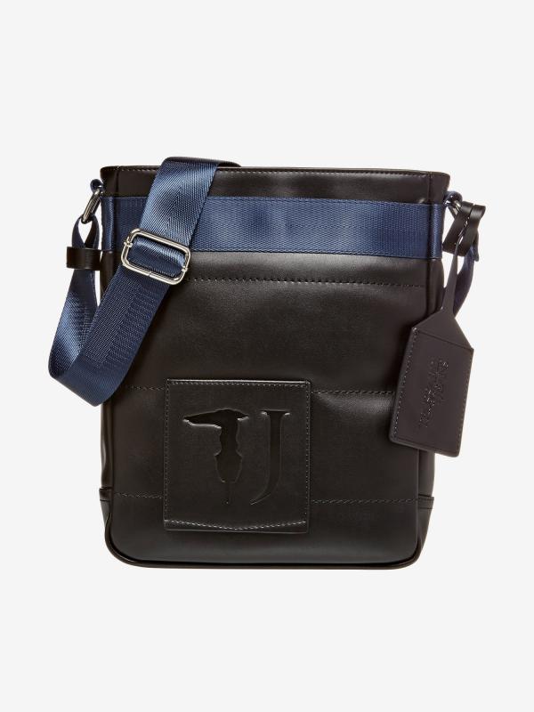 Taška Trussardi Tici Reporter Md Ecoleather Černá
