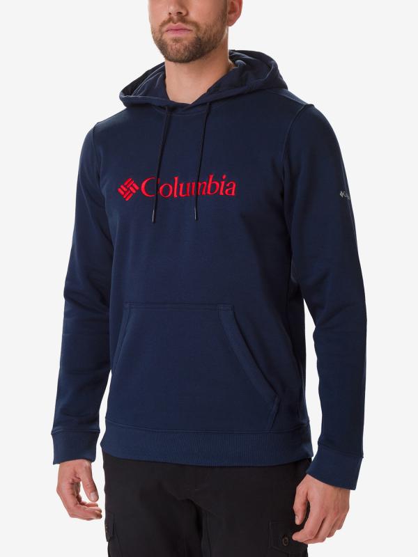 Mikina Columbia CSC Basic Logo II Hoodie Modrá