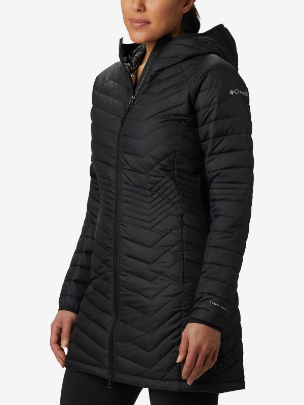 Bunda Columbia Powder Lite Mid Jacket Černá