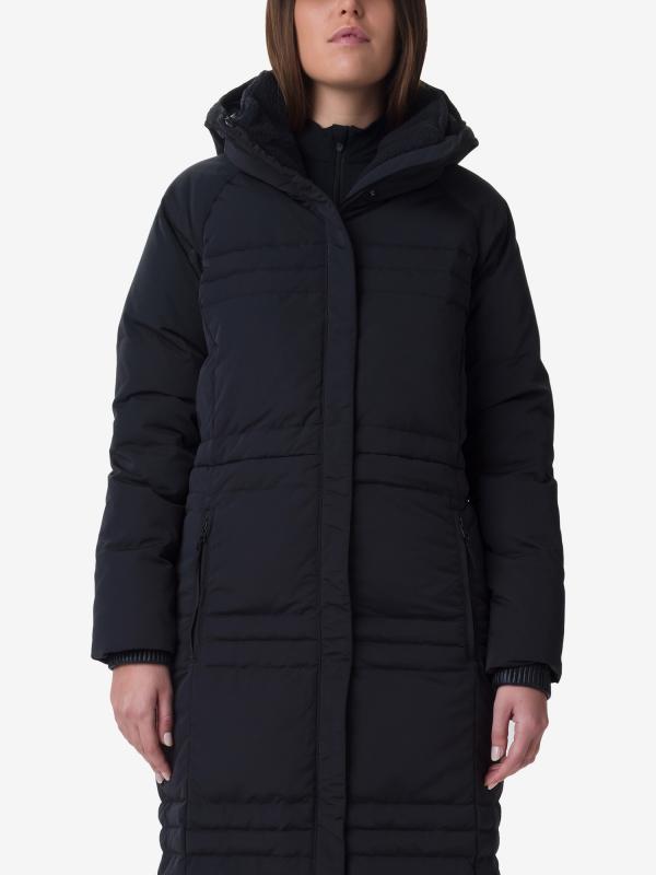 Bunda Columbia Ruby Falls Down Long Jacket Černá