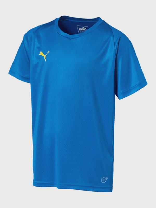 Tričko Puma Liga Jersey Core Jr Modrá