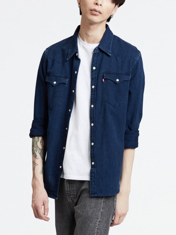 Barstow Western Košile Levi's® Modrá