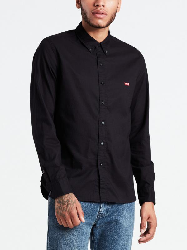 Košile LEVI'S Ls Battery Hm Shirt Black Černá