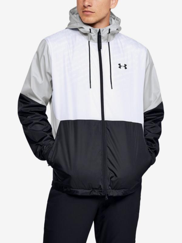 Bunda Under Armour FIELD HOUSE JACKET-WHT Bílá