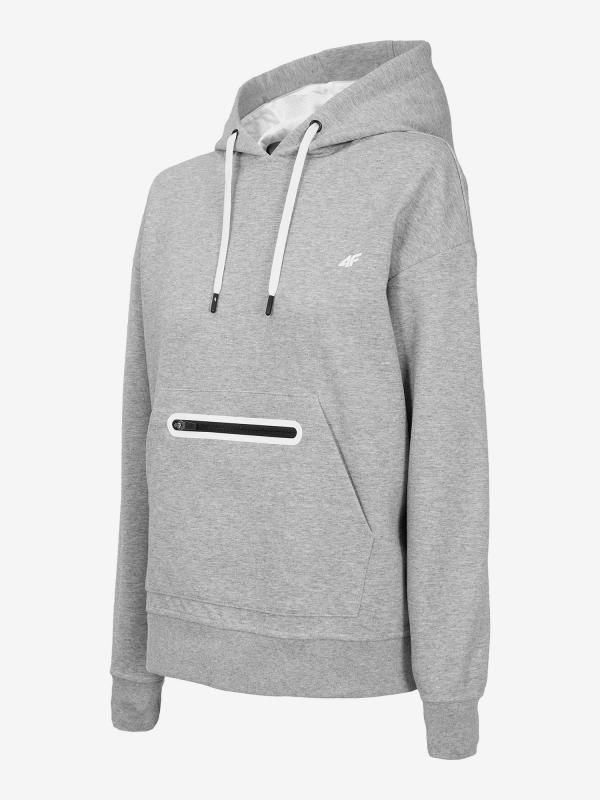 Mikina 4F Bld211 Sweatshirt Šedá