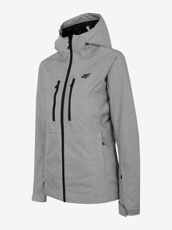 Bunda 4F Kudn301 Ski Jacket Šedá