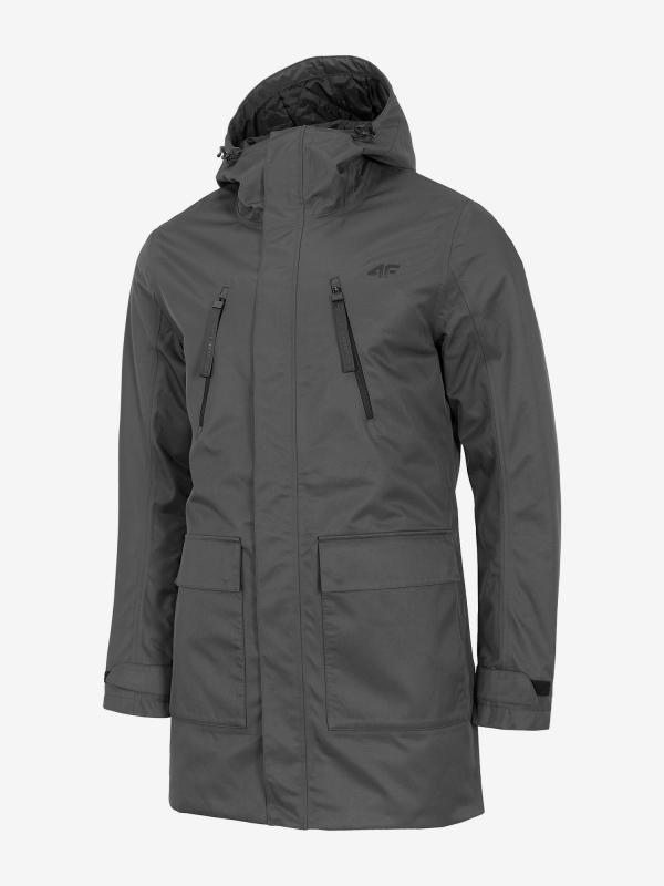Bunda 4F Kum201 Jacket Šedá