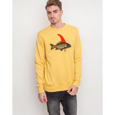 Mikina Loreak Mendian PEZ LIGHT heather mustard