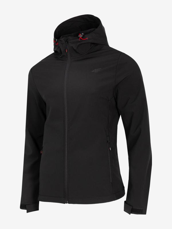Bunda 4F Sfm300 Softshell Černá