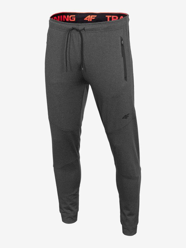 Tepláky 4F Spmtr283 Functional Trousers Šedá