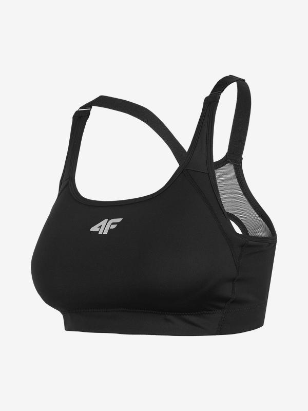 Podprsenka 4F Stad301 Sports Bra Černá