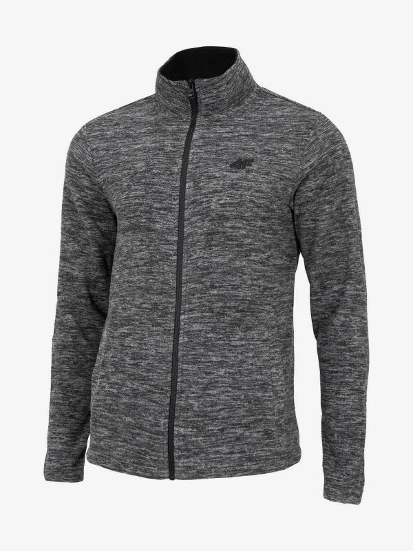 Mikina 4F Plm302 Fleece Šedá