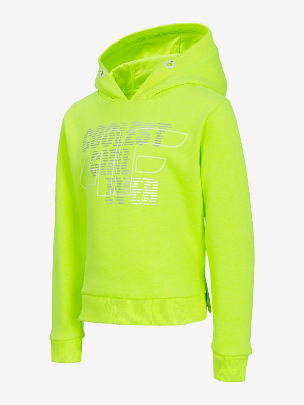 Mikina 4F Jbld212 Sweatshirt Žlutá