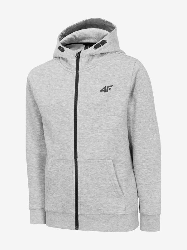 Mikina 4F Jblm200 Sweatshirt Šedá