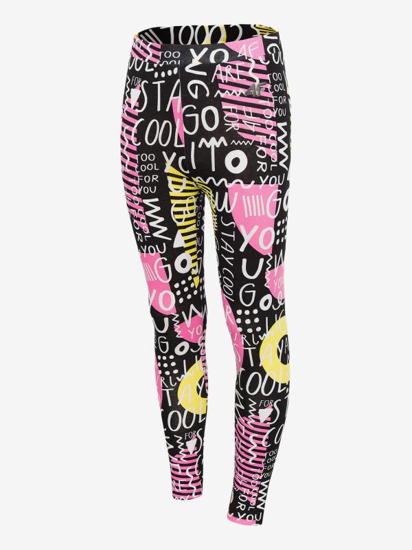 Legíny 4F Jleg202 Leggings Barevná