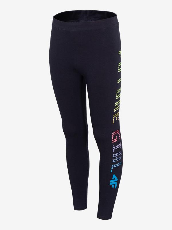 Legíny 4F Jleg210 Leggings Modrá