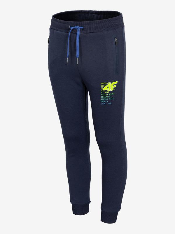 Tepláky 4F Jspmd211 Trousers Modrá