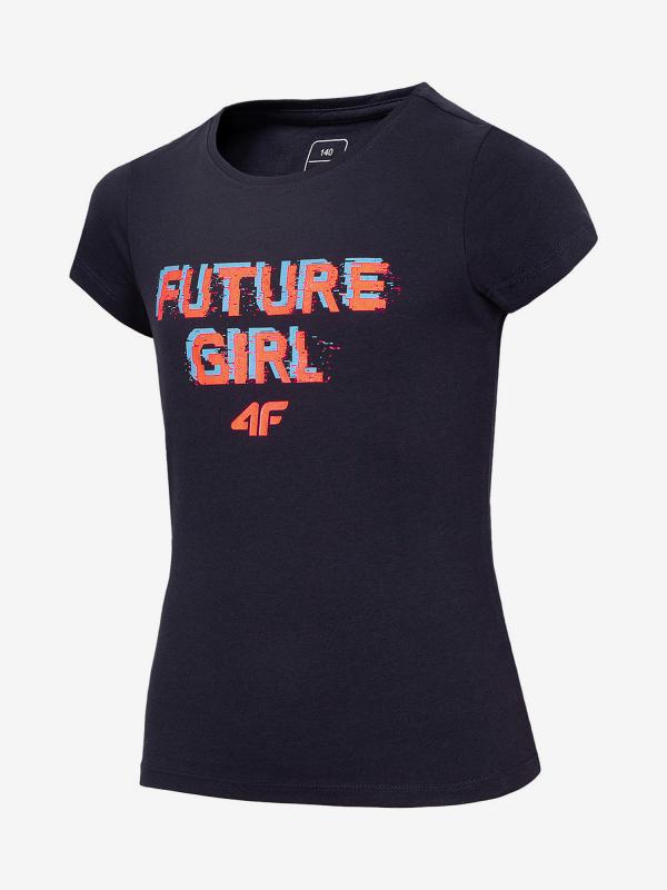 Tričko 4F Jtsd211 T-Shirt Modrá
