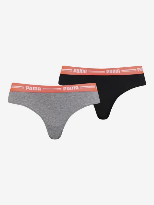 Kalhotky Puma Brazilian Comd 2 Pack Pack Barevná