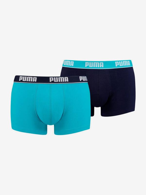 Boxerky Puma Basic Trunk 2 Pack Modrá