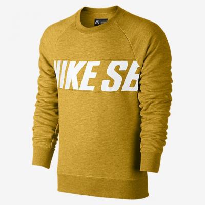 Nike SB Sweatshirt Everett Motion Crew Yellow