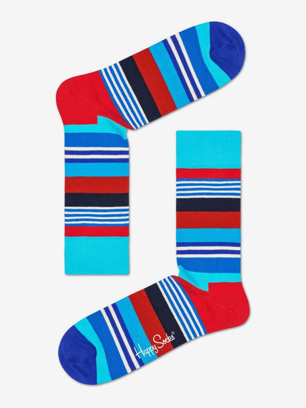 Ponožky Happy Socks Multi Stripe Sock 36-40 Barevná