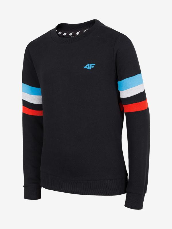 Mikina 4F Jblm203A Sweatshirt Černá