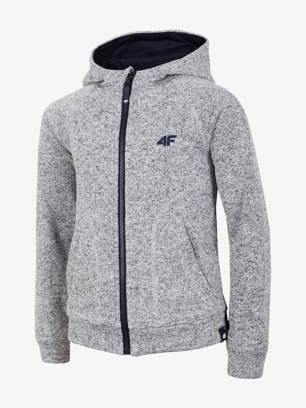 Bunda 4F Jplm202 Fleece Šedá