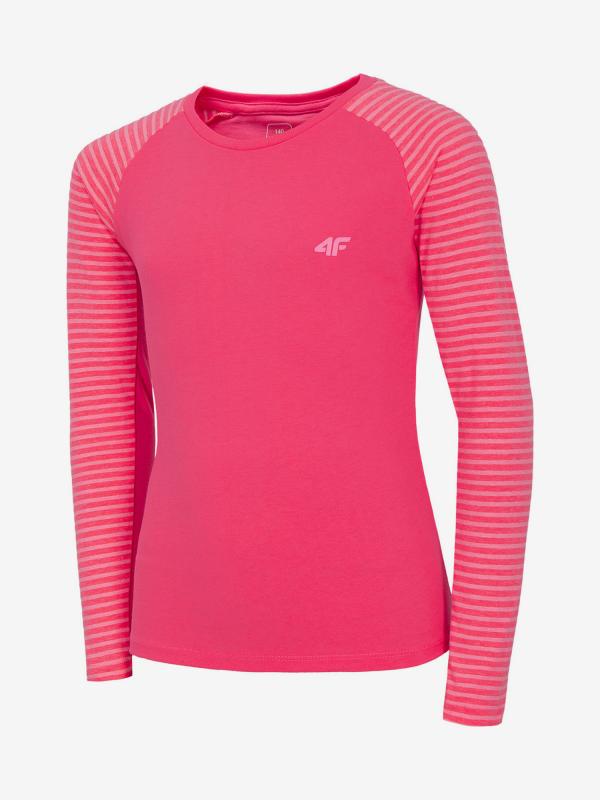 Tričko 4F Jtsdl206A Longsleeve Růžová