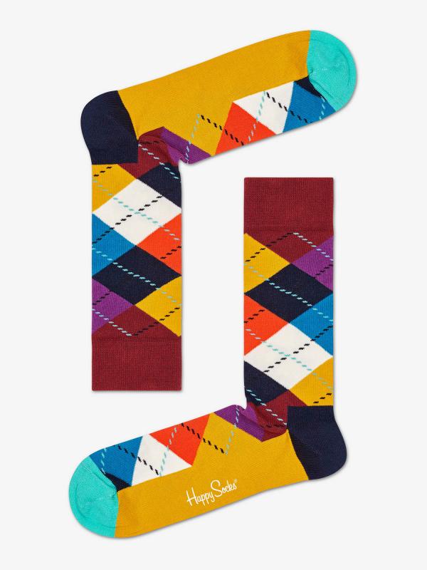 Ponožky Happy Socks Argyle Sock Barevná