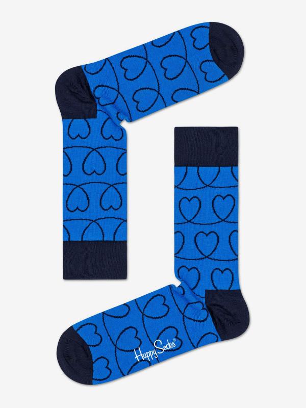 Ponožky Happy Socks Loveline Sock 41-46 Barevná