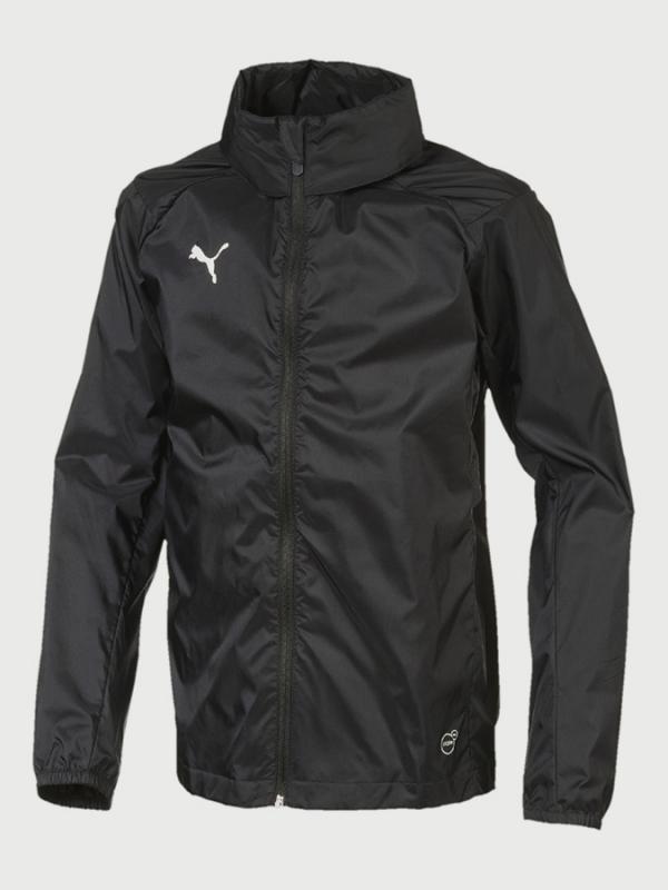 Bunda Puma Liga Trg Rain Jkt Core Jr Černá