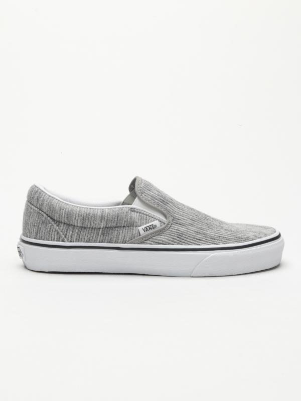 Boty Vans Ua Classic Slip-On (Rib Knit) Gray Šedá