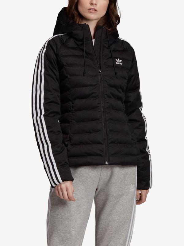 Monogram Bunda adidas Originals Černá