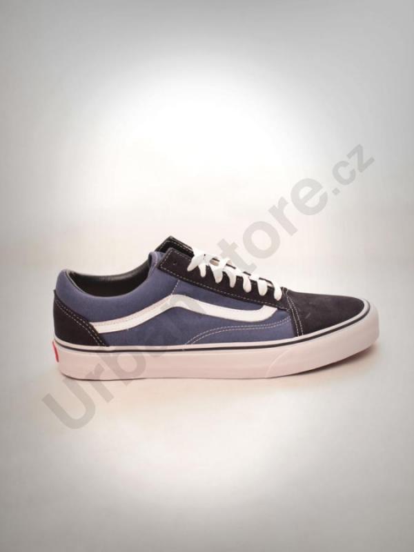 Boty Vans U OLD SKOOL NAVY Modrá