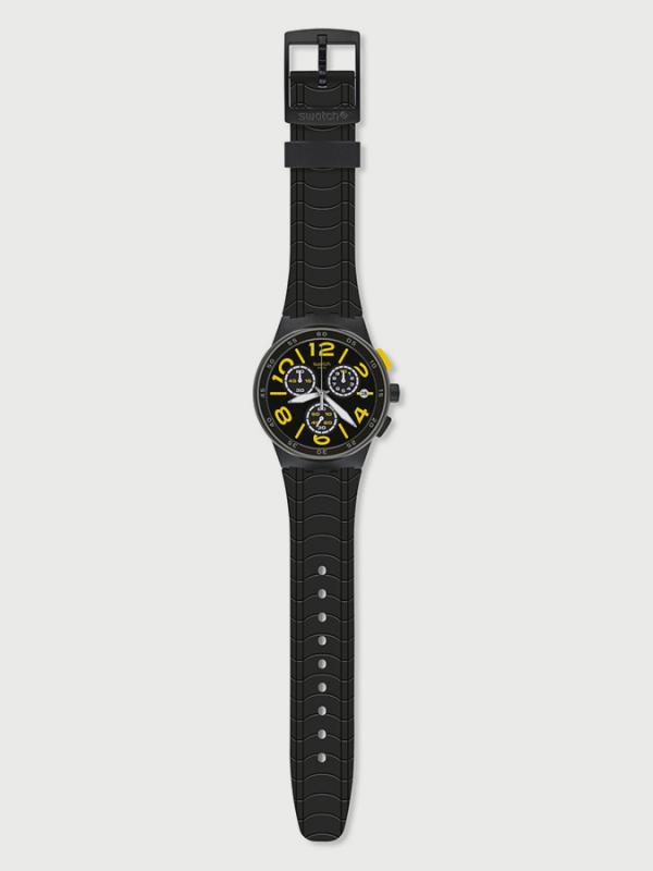 Hodinky Swatch Pneumatic Černá