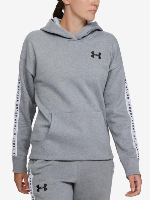 Mikina Under Armour Originators Fleece Hoodie Lc Logo-Gry Šedá