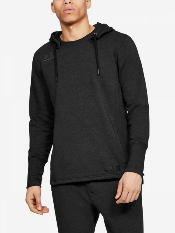 Mikina Under Armour Accelerate Off-Pitch Hoodie-Blk Černá