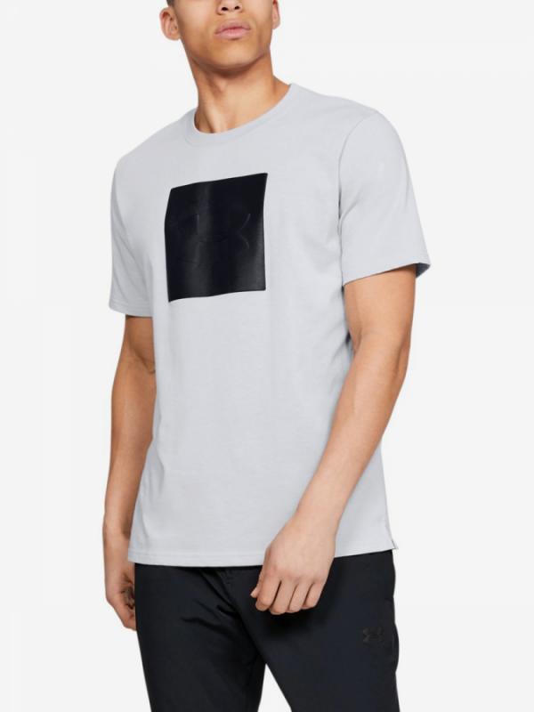 Tričko Under Armour Unstoppable Knit Tee-Gry Bílá